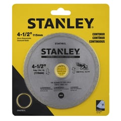 STANLEY - Disco diamantado continuado 4,5"