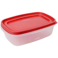 RUBBERMAID - Contenedor de Alimentos 2Lts Plástico 18,5x8,54x26,7 cm