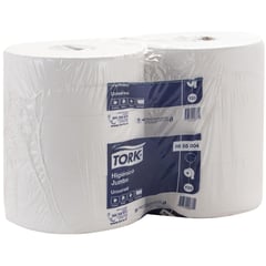 TORK - Papel Higiénico Jumbo Universal Hoja sencilla 6 Rollos x 500 m