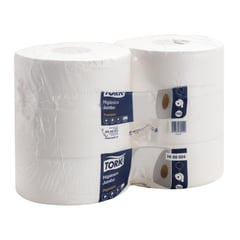 TORK - Papel Higiénico Jumbo Premium Doble hoja 6 Rollos x 250 m