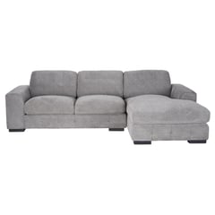 JUST HOME COLLECTION - Sofá seccional 3 cuerpos U2358KGR 300x89x170 cm Gris