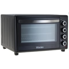 WURDEN - Horno eléctrico 60 litros negro