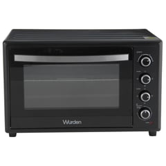 WURDEN - Horno eléctrico 100 litros negro