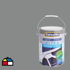 CERESITA - Anticorrosivo Aquatech Gris  1gl