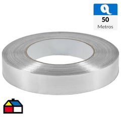 TOPEX - Cinta aluminio adhesiva 25 mm 50 m