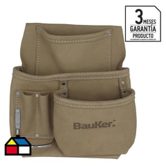 BAUKER - Porta herramientas 6 bolsillos