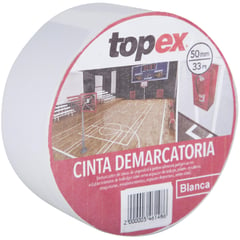 TOPEX - Cinta de demarcación 33 m blanco