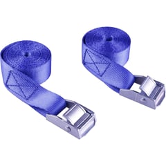 AUTOSTYLE - Set de cintas para tiro 300 kg 2 m 2 unidades azul