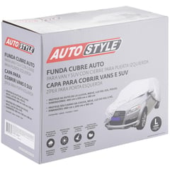 AUTOSTYLE - Funda para auto talla L 480x200x180 cm