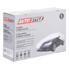 AUTOSTYLE - Funda para auto talla L 482x177x119 cm