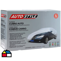 AUTOSTYLE - Funda para auto talla L 482x177x119 cm