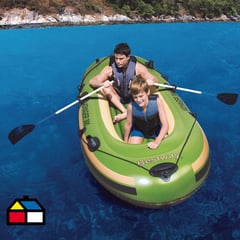 BESTWAY - Bote inflable Voyager 300 verde