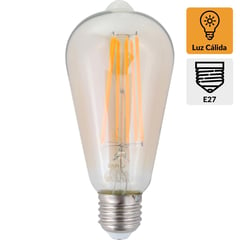 DAIRU - Ampolleta LED filamentos E27 6W luz cálida