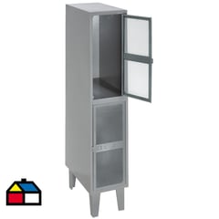 MOVILOCKERS - Lockers puerta malla 1 cuerpo 2 puertas