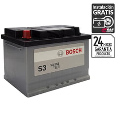 BOSCH - Batería de Automóvil 55 Ah Positivo Izquierdo 390 CCA