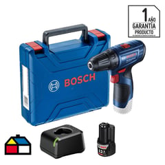 BOSCH - Taladro inalámbrico atornillador 10 mm 12V + batería