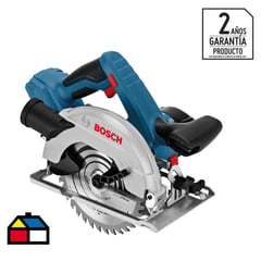 BOSCH - Sierra circular inalámbrica 6 1/2" 18V sin batería