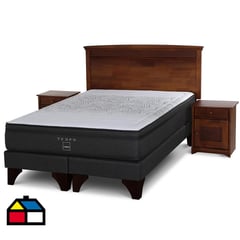 ROSEN - Cama Americana Tempo King + muebles