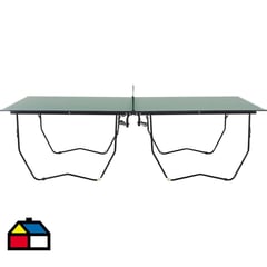 DO IT - Mesa ping-pong 274x153x76 cm verde