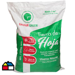 GENERICO - Tierra de hoja 40 litros reforzada