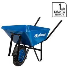 Plasmet - Carretilla concreto 90 Lts rueda 400-8"