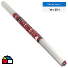 TOPEX - Polietileno transparente 4x10 m standard