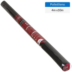 TOPEX - Polietileno negro 4x10 m standard