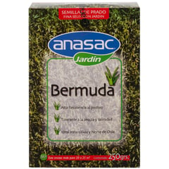 ANASAC - Semilla de Pasto Bermuda 250 gr Caja