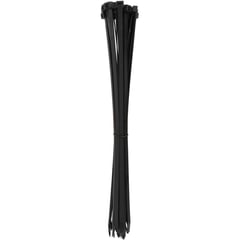 3M - Amarra Cables con Filtro UV 381 x 7,62 mm Negro 100 Unidades