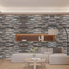 HOLZTEK - Piedra Natural Mosaico 60x15 cm Variados 0.63 m2