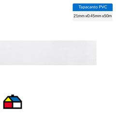 DVP - Tapacanto PVC Blanco 21x0,45 mm 50 m