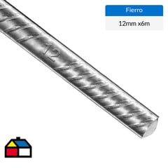 METALCON - Fierro 0 12 mm A-44 unidad 6 metros