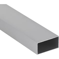 SUPERFIL - Perfil Tubular Gris Aluminio 100x50x1,5 mm 3 m