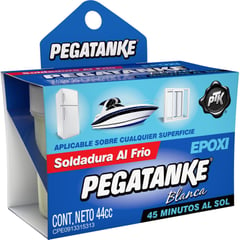 PEGATANKE - Soldadura epóxica en frío blanco