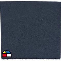 PLAYPLAZA - Palmeta caucho 50x50x2.5 cm gris