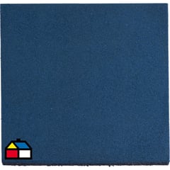 PLAYPLAZA - Palmeta caucho 50x50x2.5 cm azul