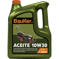 BAUKER - Aceite motor 4 tiempos - 10W30 - 3,8 L