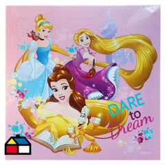 DISNEY - Canvas Princesas Multicolor