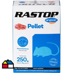 ANASAC - Raticida en Pellet Rastop 250 gr