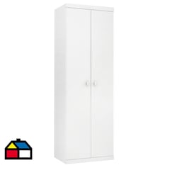 TECNOMOBILI - Estante 2 puertas 62,2x40,5x183,5 Blanco