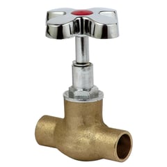 STRETTO - Llave de paso 1/2" SO bronce