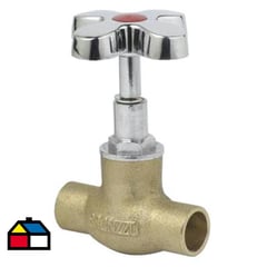 STRETTO - Llave de paso 3/4" SO bronce