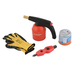 PROVIDUS - Kit soplete + gas + guante + escobilla