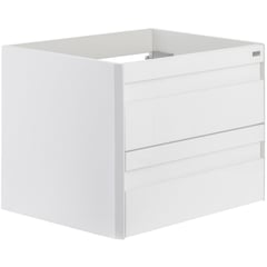 VALENZUELA - Mueble vanitorio 60 cm 2 cajones blanco