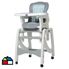 KIDSCOOL - Silla de comer Gris/Azul