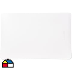 BTICINO - Placa ciega con soporte Blanco