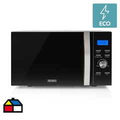 THOMAS - Horno microondas digital 25 litros negro