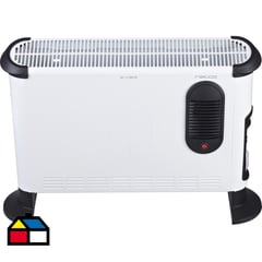 RECCO - Convector blanco/negro 2000W