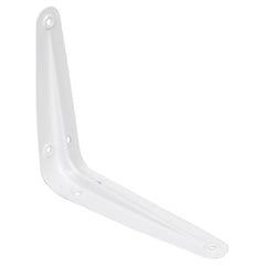 DUCASSE - Soporte escuadra para repisa metal 13x15 cm blanco