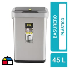 EKO - Papelero con sensor cierre suave 45 l